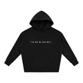 Oversize Fleeced Hoodie - Iron Will
